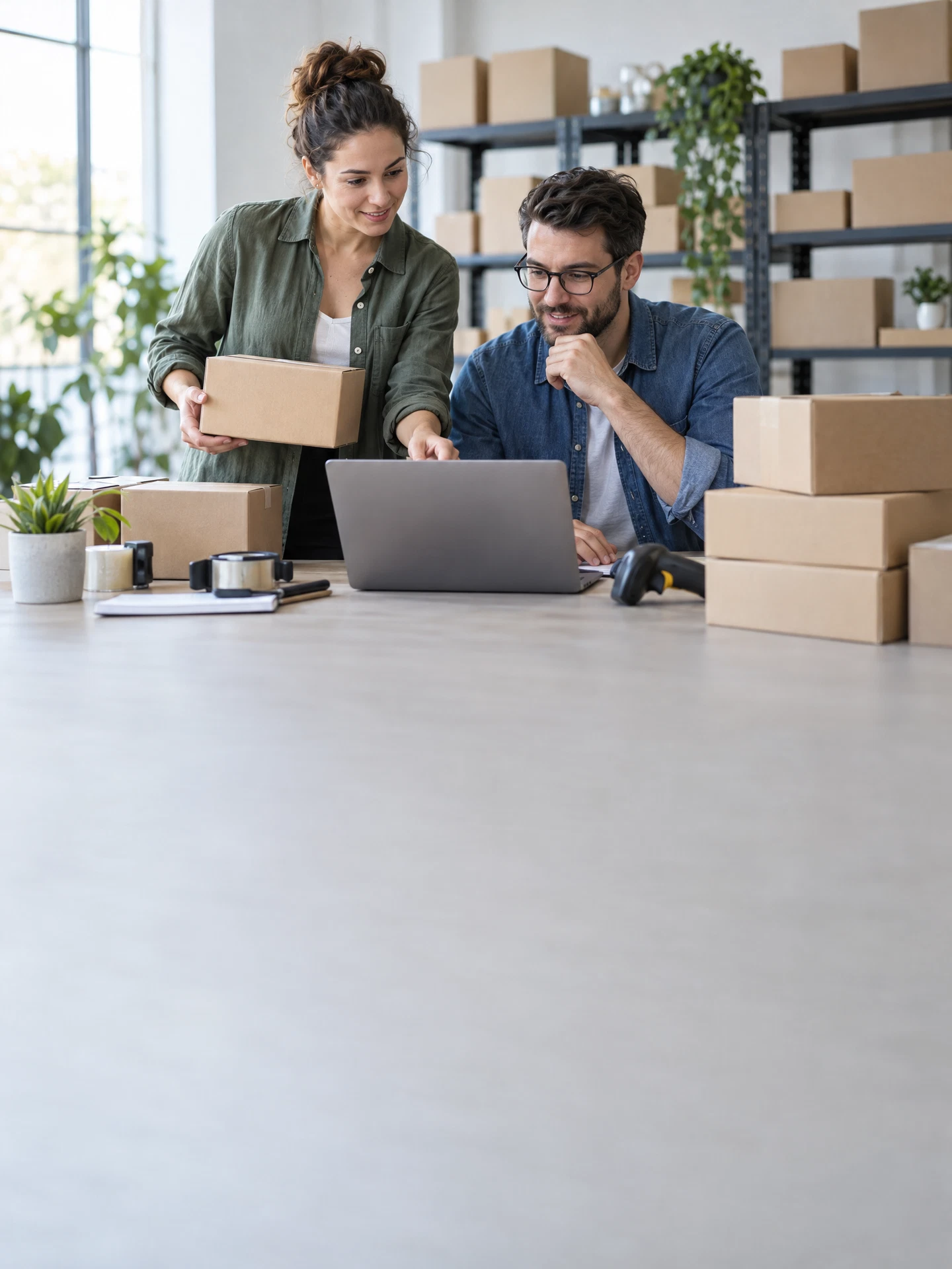Ecommerce & online retail working environment